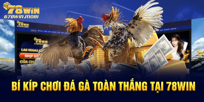 Bí kíp chơi đá gà toàn thắng tại 78win